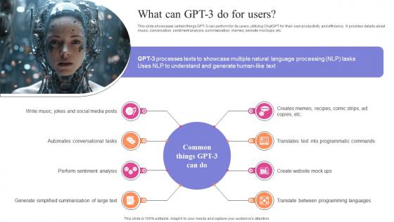 Exploring Use Cases Of OpenAI What Can GPT 3 Do For Users ChatGPT SS V