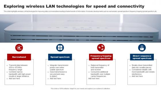 Exploring Wireless Lan Technologies For Speed And Connectivity