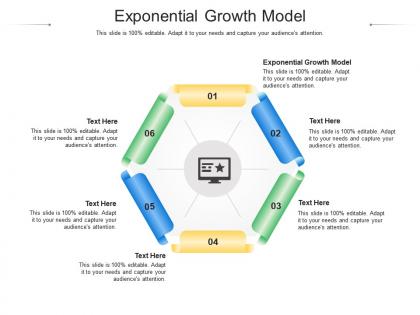 Exponential growth model ppt powerpoint presentation slides visual aids cpb