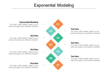 Exponential modeling ppt powerpoint presentation professional layouts cpb