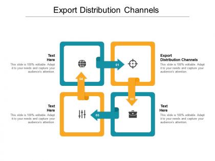 Export distribution channels ppt powerpoint presentation icon gridlines cpb