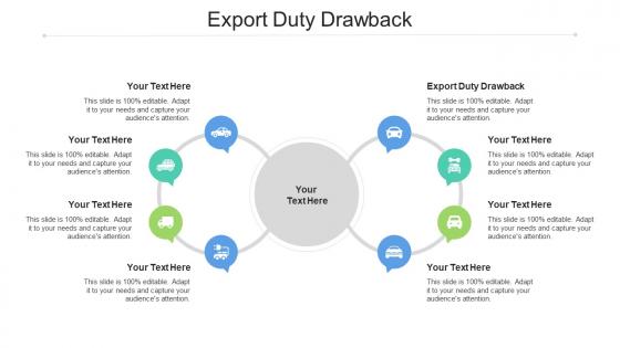 Export Duty Drawback Ppt Powerpoint Presentation Slides Background Cpb