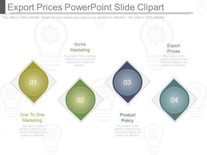 Export prices powerpoint slide clipart