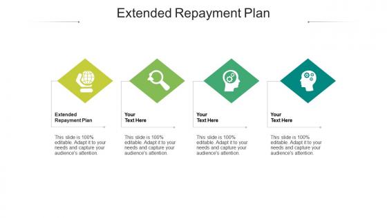 Extended repayment plan ppt powerpoint presentation slides guide cpb