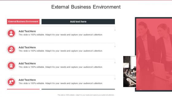 External Business Environment In Powerpoint And Google Slides Cpb