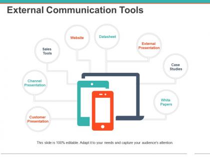 External communication tools powerpoint guide