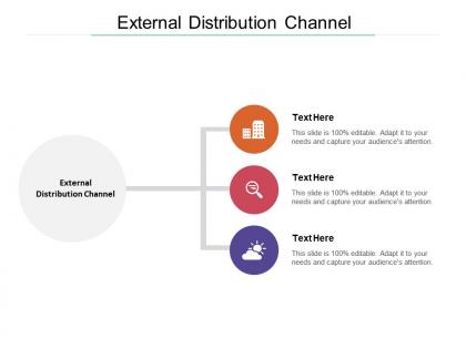 External distribution channel ppt powerpoint presentation show deck cpb