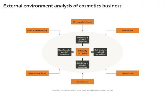 External Environment Analysis Of Cosmetics Business Business Strategic Analysis Strategy SS V
