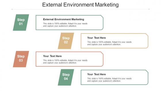External Environment Marketing Ppt Powerpoint Presentation Infographic Template File Formats Cpb