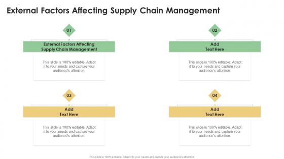 External Factors Affecting Supply Chain Management In Powerpoint And Google Slides Cpb