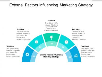 External factors influencing marketing strategy ppt powerpoint presentation outline influencers cpb