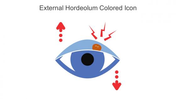 External Hordeolum Colored Icon In Powerpoint Pptx Png And Editable Eps Format