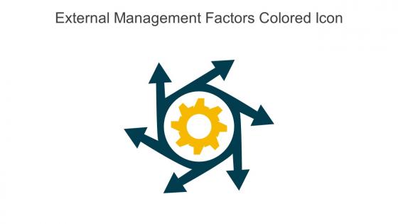 External Management Factors Colored Icon In Powerpoint Pptx Png And Editable Eps Format