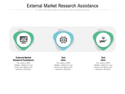 External market research assistance ppt powerpoint presentation inspiration picture cpb