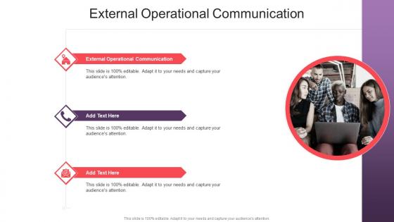 External Operational Communication In Powerpoint And Google Slides Cpb