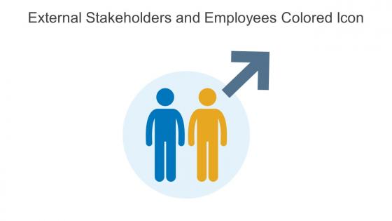 External Stakeholders And Employees Colored Icon In Powerpoint Pptx Png And Editable Eps Format