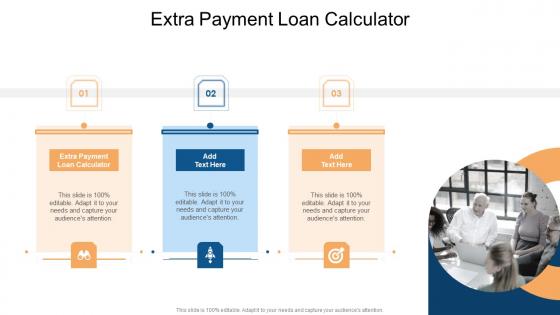 Extra Payment Loan Calculator In Powerpoint And Google Slides Cpb