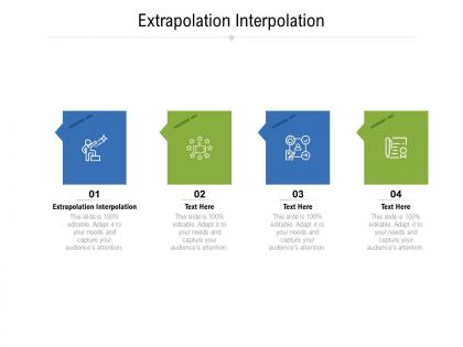 Extrapolation interpolation ppt powerpoint presentation show clipart cpb