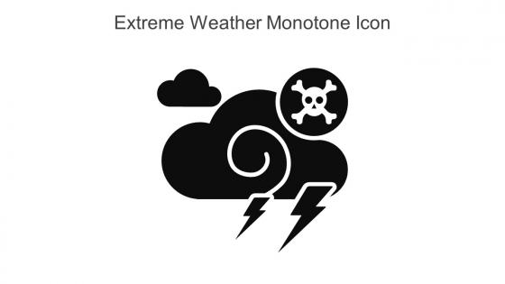Extreme Weather Monotone Icon In Powerpoint Pptx Png And Editable Eps Format