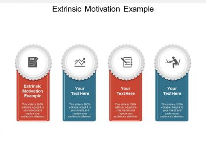 Extrinsic motivation example ppt powerpoint presentation professional aids cpb