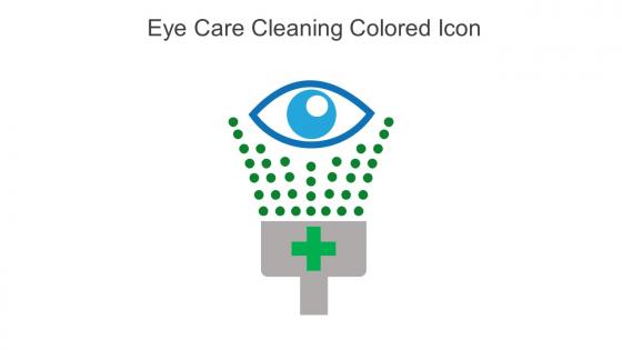 Eye Care Cleaning Colored Icon In Powerpoint Pptx Png And Editable Eps Format