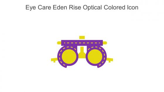 Eye Care Eden Rise Optical Colored Icon In Powerpoint Pptx Png And Editable Eps Format