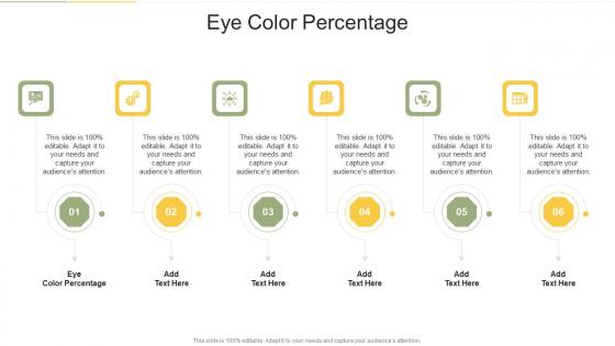 Eye Color Percentage In Powerpoint And Google Slides Cpb