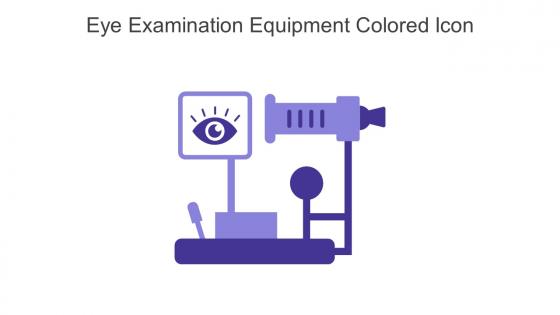 Eye Examination Equipment Colored Icon In Powerpoint Pptx Png And Editable Eps Format