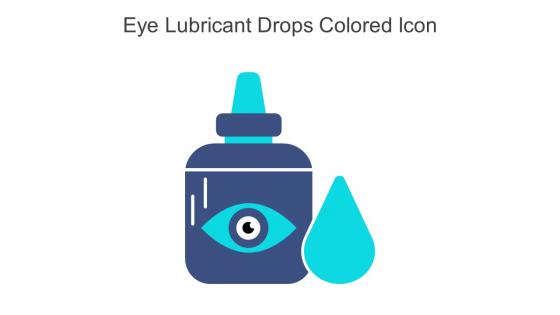 Eye Lubricant Drops Colored Icon In Powerpoint Pptx Png And Editable Eps Format
