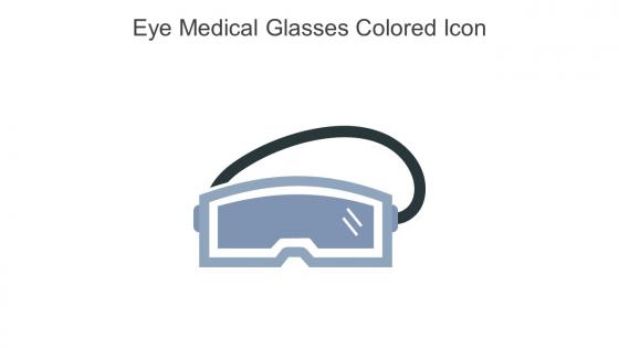 Eye Medical Glasses Colored Icon In Powerpoint Pptx Png And Editable Eps Format