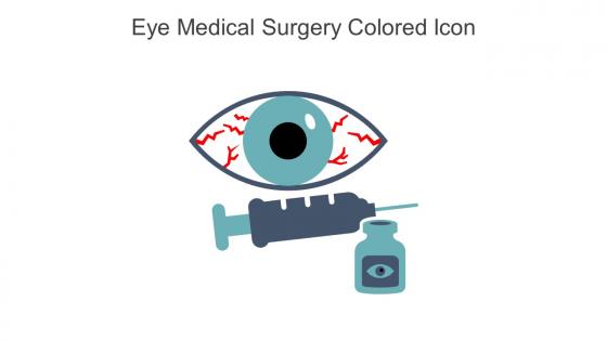 Eye Medical Surgery Colored Icon In Powerpoint Pptx Png And Editable Eps Format
