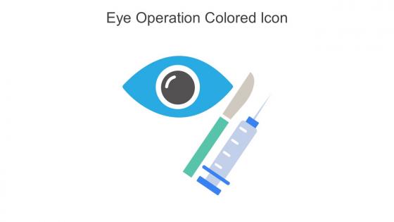 Eye Operation Colored Icon In Powerpoint Pptx Png And Editable Eps Format