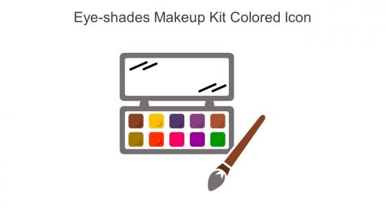 Eye Shades Makeup Kit Colored Icon In Powerpoint Pptx Png And Editable Eps Format