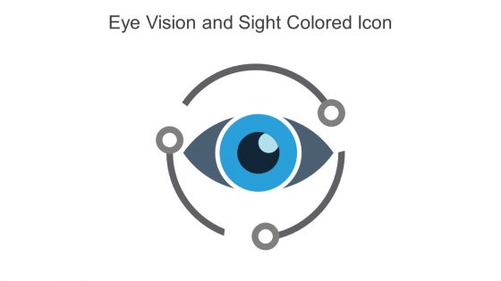 Eye Vision And Sight Colored Icon In Powerpoint Pptx Png And Editable Eps Format