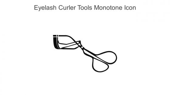 Eyelash Curler Tools Monotone Icon In Powerpoint Pptx Png And Editable Eps Format