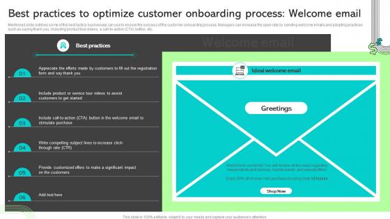 F1018 Best Practices To Optimize Customer Onboarding Ways To Improve Customer Acquisition Cost
