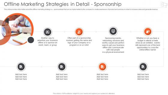 F137 Implementing Marketing Strategy Engagement Increase Offline Marketing Strategies In Detail Sponsorship