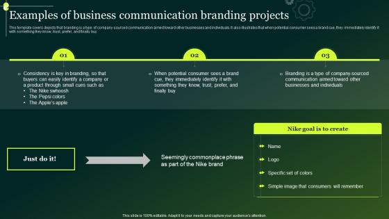 F1495 Examples Of Business Communication Branding Projects Crisis Communication