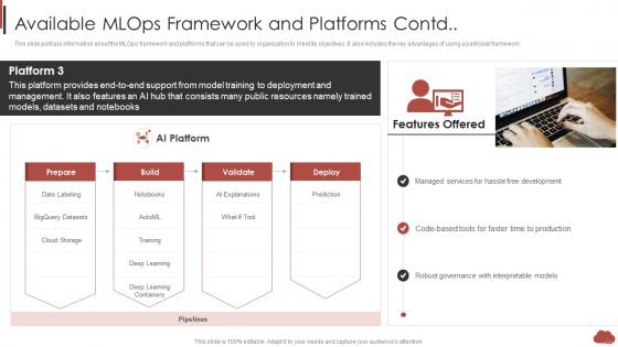 F247 Available Mlops Framework And Platforms Contd Combining Product Development Process