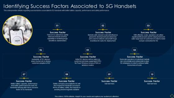 F501 Identifying Success Factors Associated To 5g Handsets Deployment Of 5g Wireless System