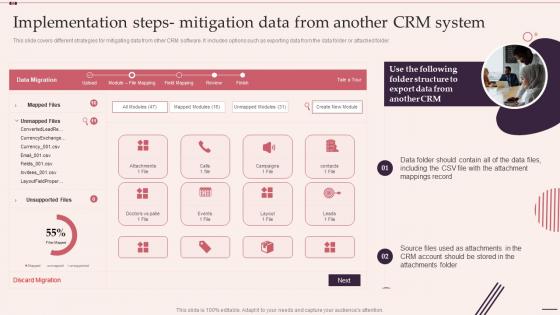 F505 Implementation Steps Mitigation Data From Another Customer Relationship Management System