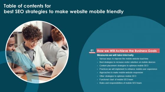 F850 Best Seo Strategies To Make Website Mobile Friendly For Table Of Contents
