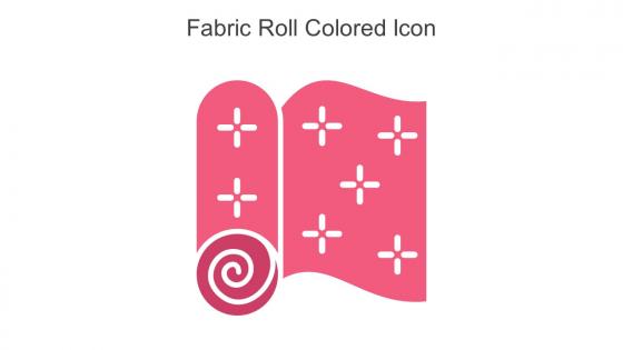 Fabric Roll Colored Icon In Powerpoint Pptx Png And Editable Eps Format