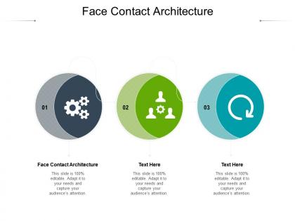 Face contact architecture ppt powerpoint presentation visual aids files cpb