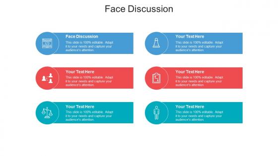 Face discussion ppt powerpoint presentation slides templates cpb