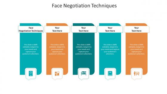 Face negotiation techniques ppt powerpoint presentation professional designs download cpb