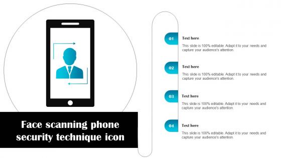 Face Scanning Phone Security Technique Icon