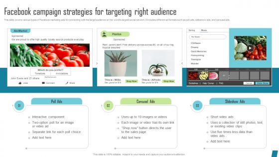 Facebook Campaign Strategies Innovative Marketing Tactics To Increase Strategy SS V
