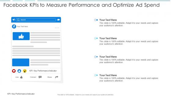 Facebook kpis to measure performance and optimize ad spend