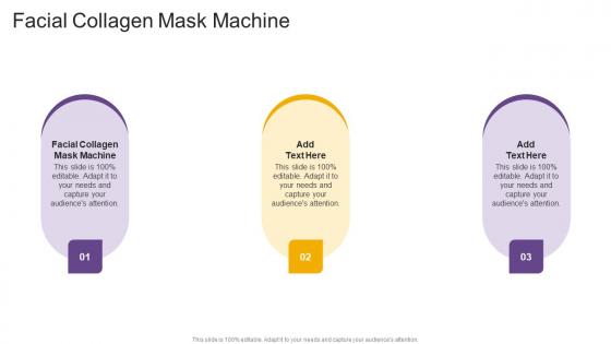 Facial Collagen Mask Machine In Powerpoint And Google Slides Cpb